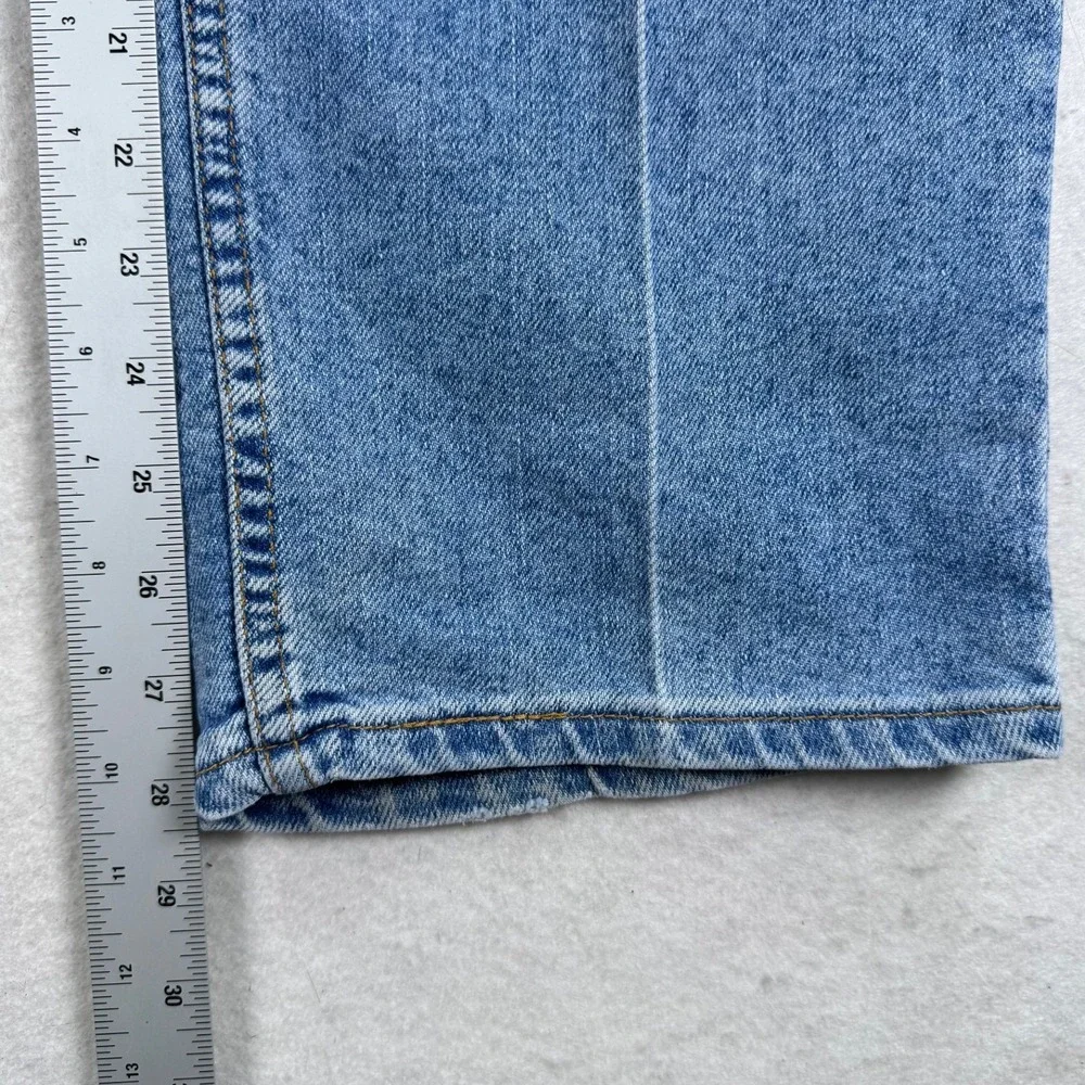 Vintage Levis 540 Relaxed Fit Jeans Light Wash Orange Tab Made in USA 40x29